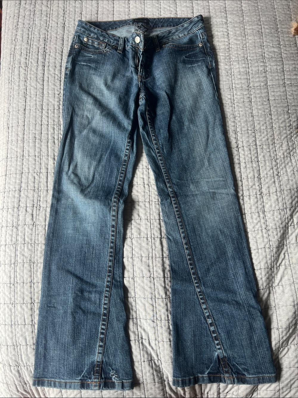 The Limited Size 6 Medium Blue Flare Jeans